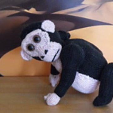 Gordon the Grumpy Gorilla Toy Knitting Pattern