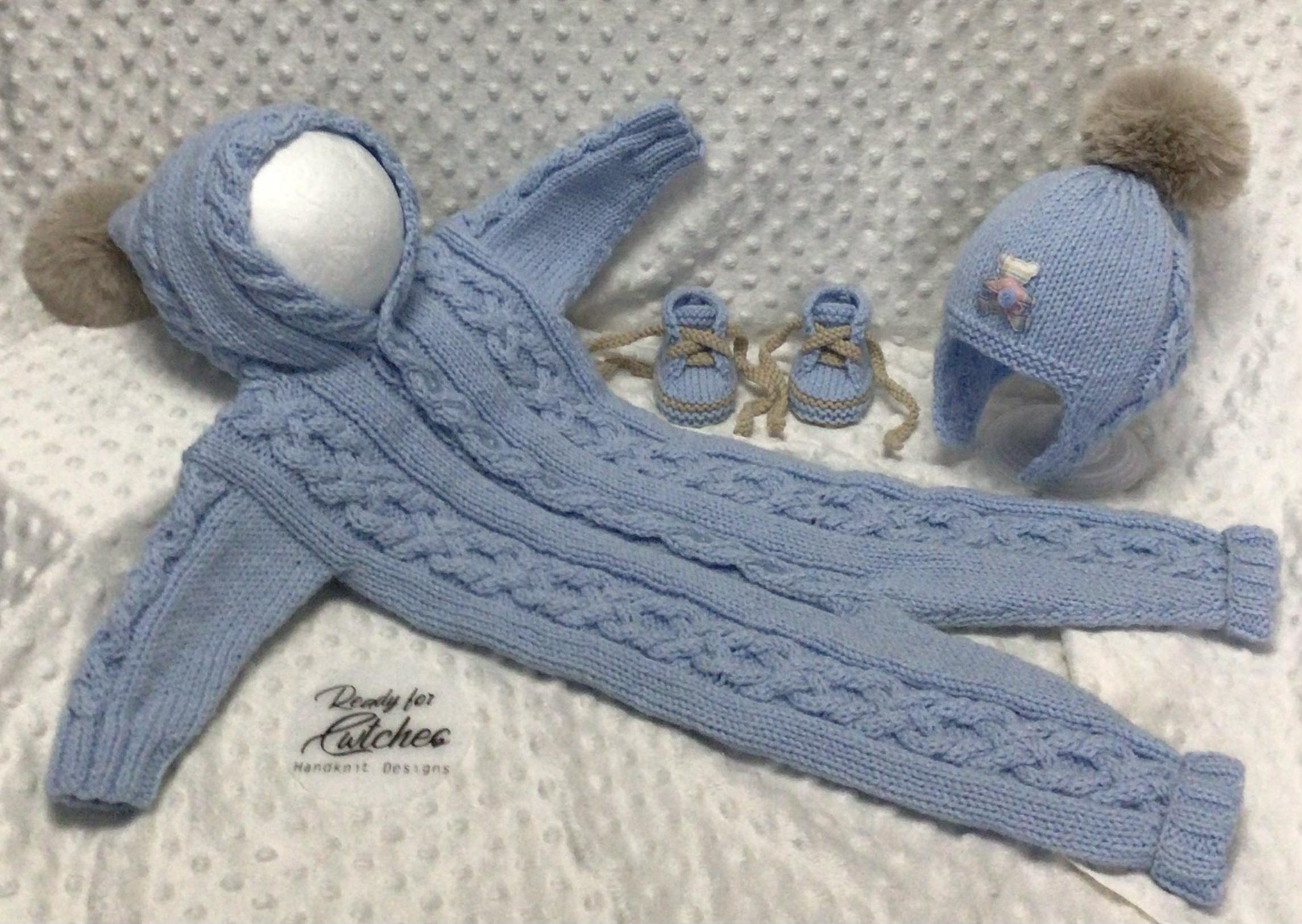 Deryn Aran Jackets & All-In-One Sets