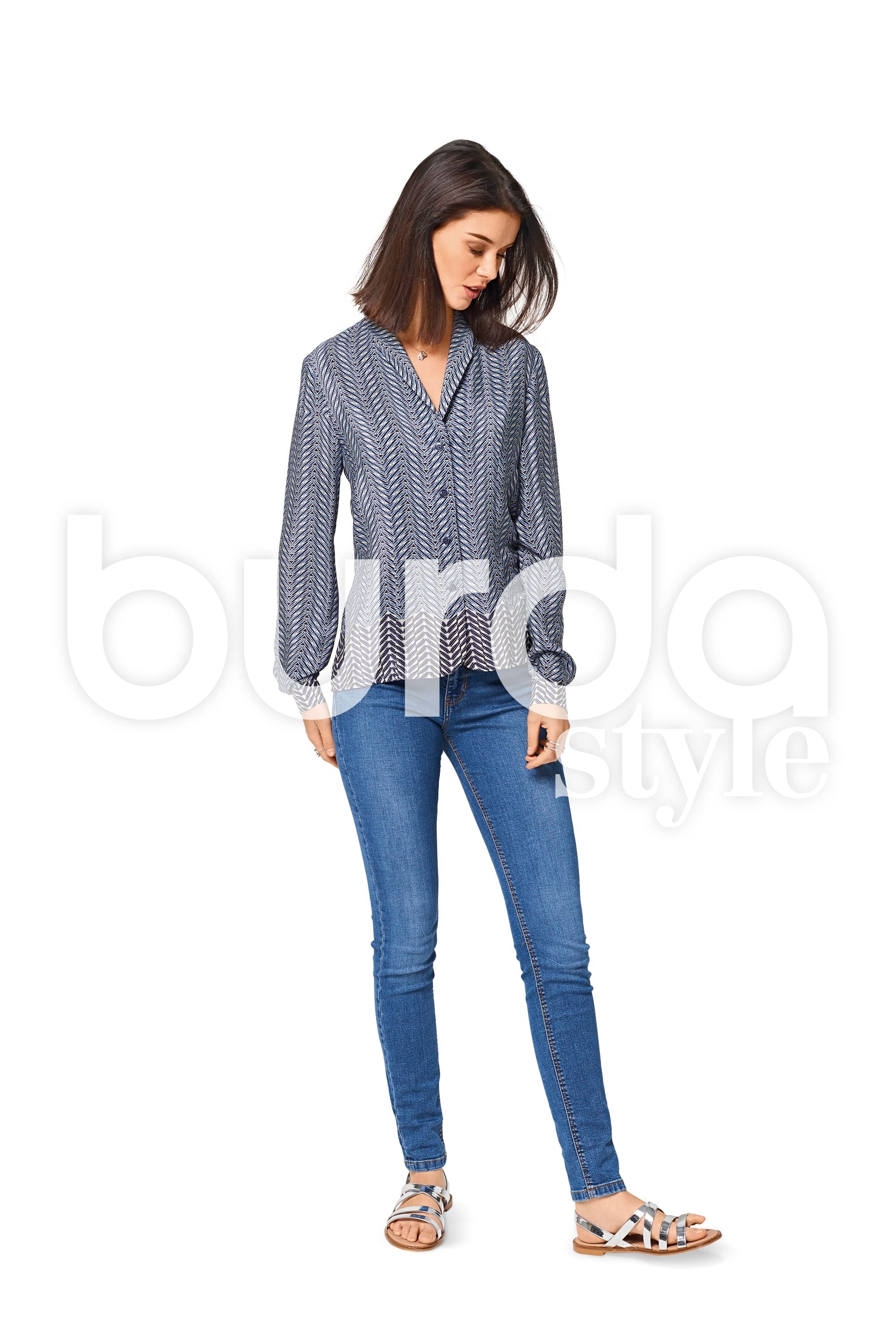 Burda Style Women's Blouse B6533 - Paper Pattern, Size 8-20