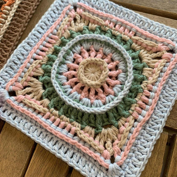 Ice cream granny square