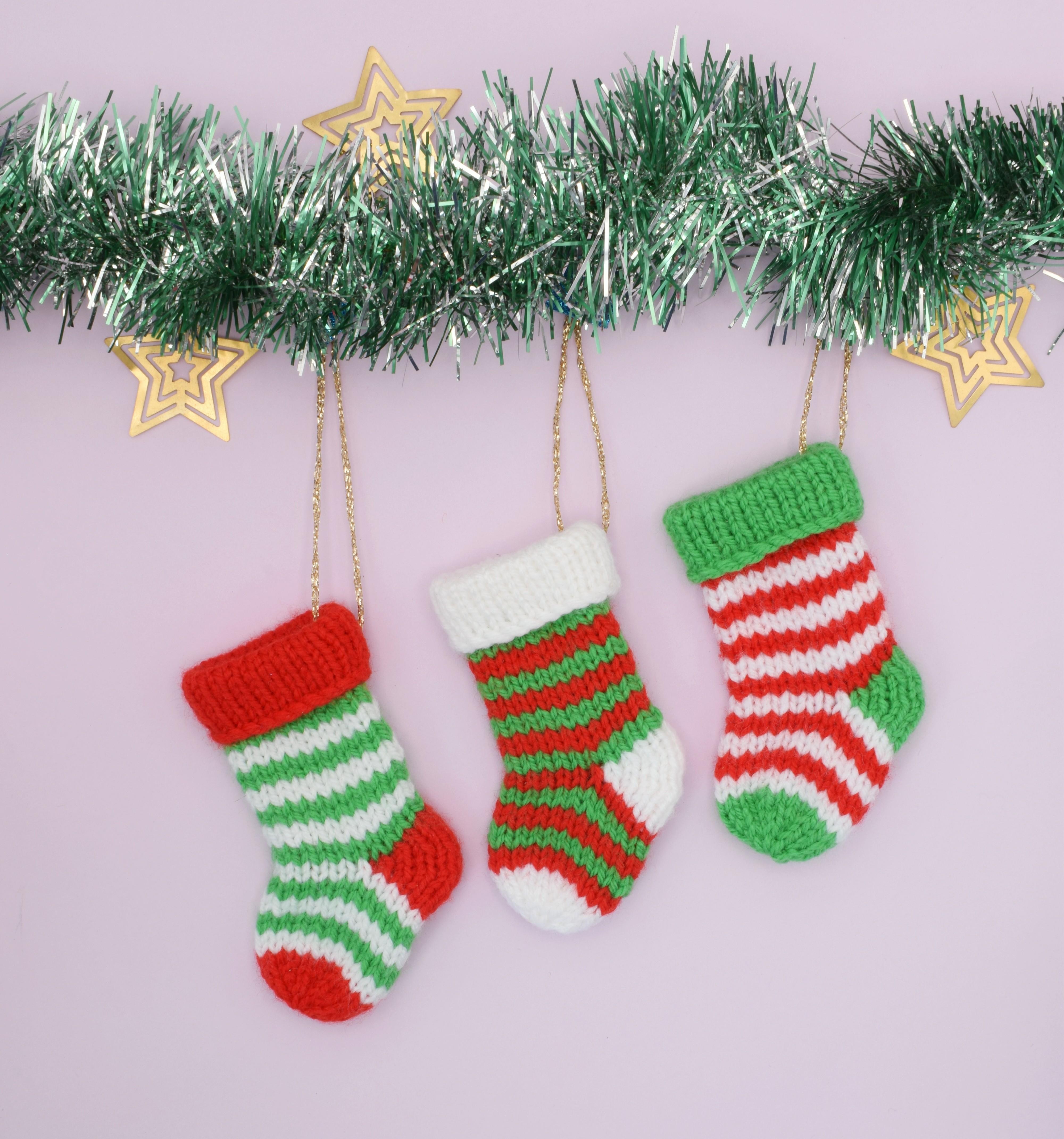 Simple Stripy Stockings