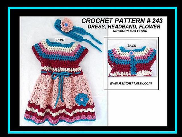 243- CROCHET DRESS