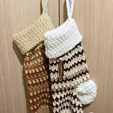 Chunky Cabin Stocking