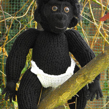 Cilla The Ugly Baby Gorilla Superfast knitting pattern