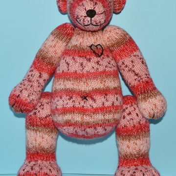 Cherry Heart Teddy Bear