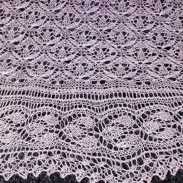Emilia - Rectangle lace shawl