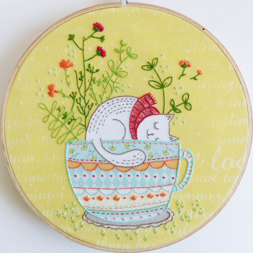 Tamar Sweet Dreams Printed Embroidery Kit - 8in