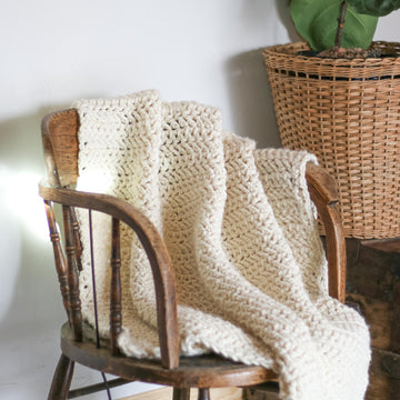Luxe Herringbone Blanket