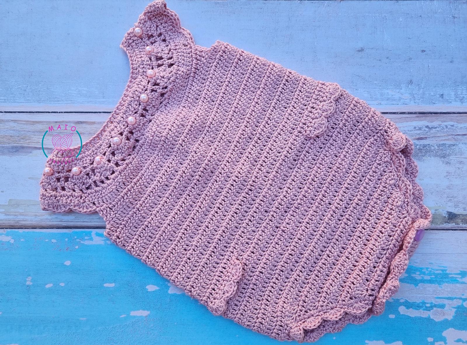 Sofia Crochet Romper