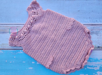 Sofia Crochet Romper