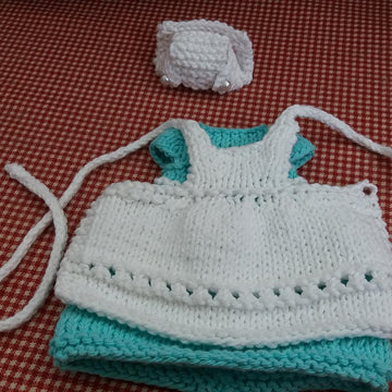 Nurse Dress, Apron, & Cap