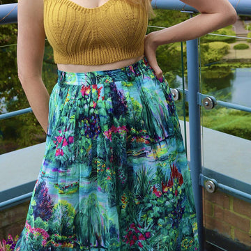 "Flora Aura" Machine Knit