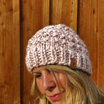 Simple Rose Beanie