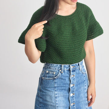 Stephanie Ruffle Sleeve Top
