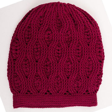 Dancing Trees Reversible Slouchy Hat