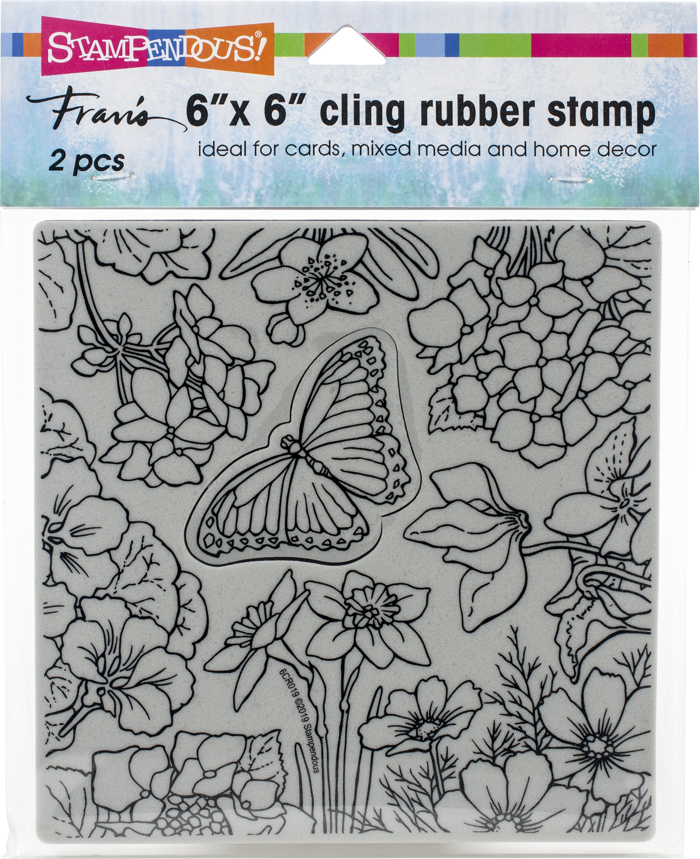Stampendous Cling Stamps - Spring Garden