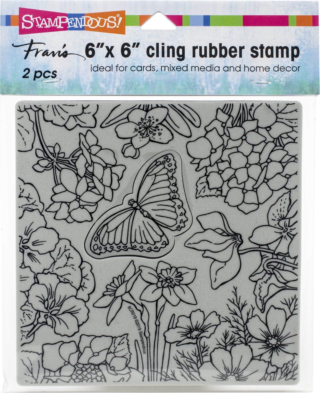 Stampendous Cling Stamps - Spring Garden