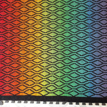 Quilted mosaic blanket