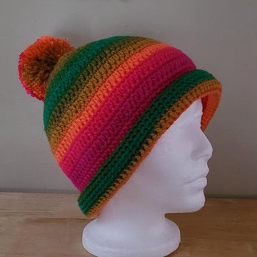 Rolled Brim Hat