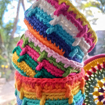 Crochet Basket | Mini Happy Basket