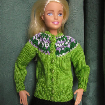 1:6th scale Fiona cardigan