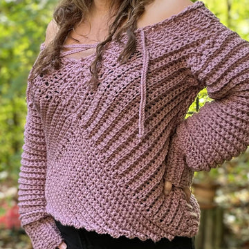 Häkelanleitung Pullover "Mystic Maze"