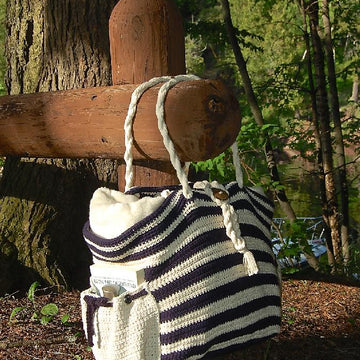 "Nautical Knots" Beach / Yarn / Tote Bag