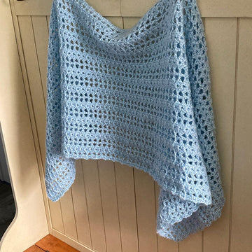 Lacy Lindsey Rectangle Shawl