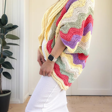 Rebel Chevron Poncho