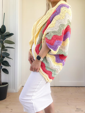 Rebel Chevron Poncho