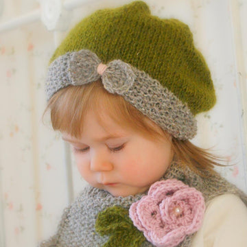 Veera hat and cowl set