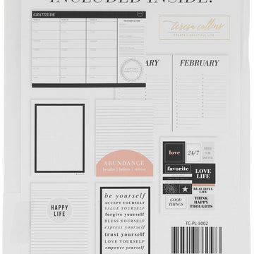 Teresa Collins Personal/Travel Planner 6"X8" - Gratitude