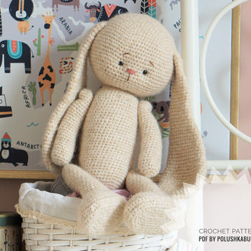 Crochet Pattern Amigurumi Bunny Toy