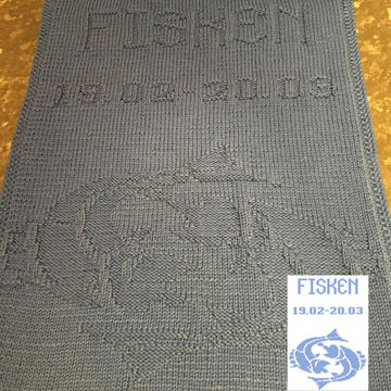 Nr. 548 Zodiac Pisces guest towel
