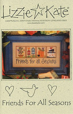 Lizzie Kate Friends For All Seasons Chartpack With Charms - Leaflet