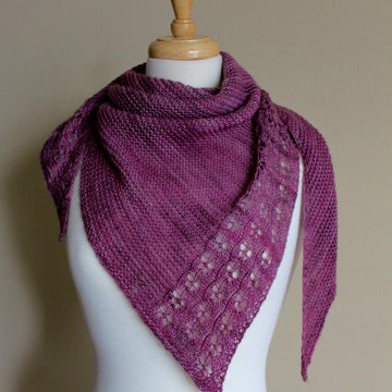 Eyelet Chain Shawl