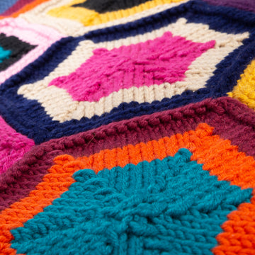 Hexagon blanket Chunky