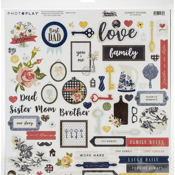 Photoplay Paper PhotoPlay Collection Pack 12"X12" - We Are Family