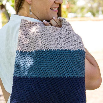 Striped Tote Bag