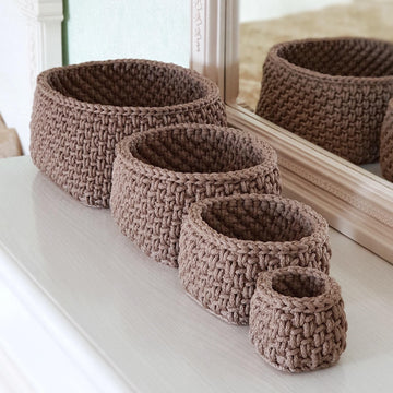 Nesting Wicker Baskets
