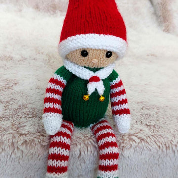 Elf Shelf Toy & Chocolate Orange Cover Christmas Decoration  BB048
