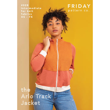 Friday Pattern Company Arlo Track Jacket FPC-AJ028 - Sewing Pattern