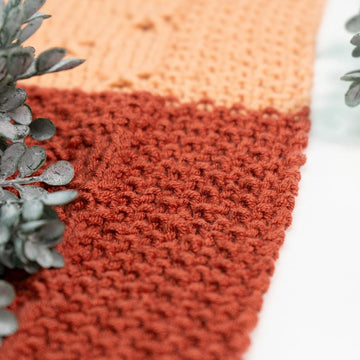 Knit Sampler Textured Blanket