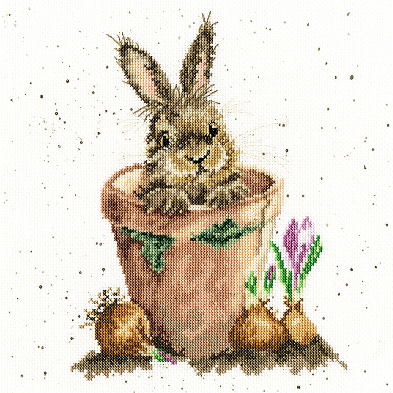Bothy Threads The Flower Pot Kit - 26 x 26cm