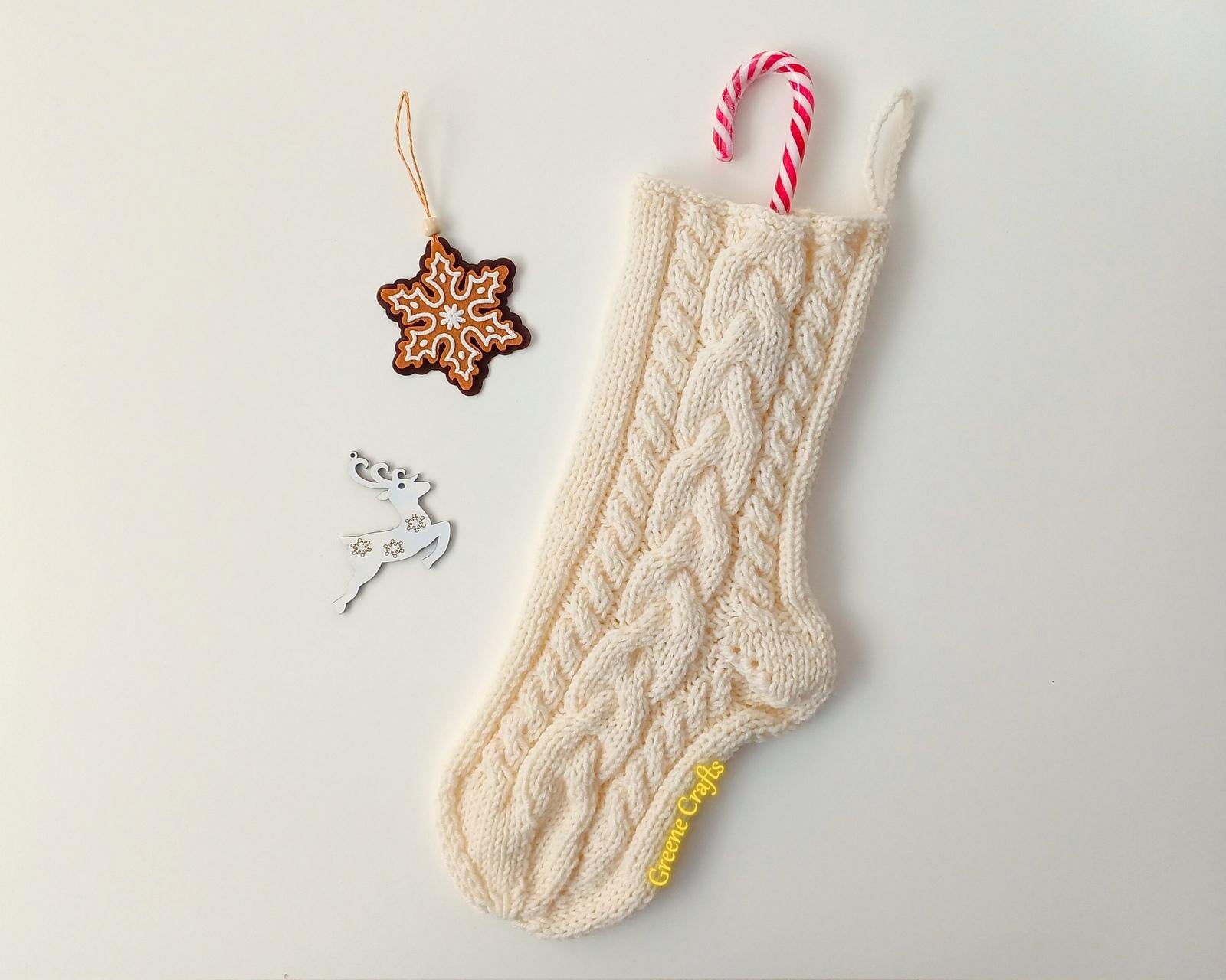 Rustic Christmas Stocking