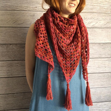 Crocheted Triangle