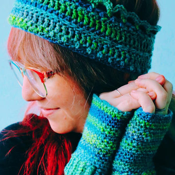Luna’s Crown & Fingerless Gloves