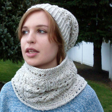 Beach Peas Cowl