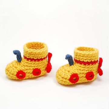Yellow Submarine Baby Boots