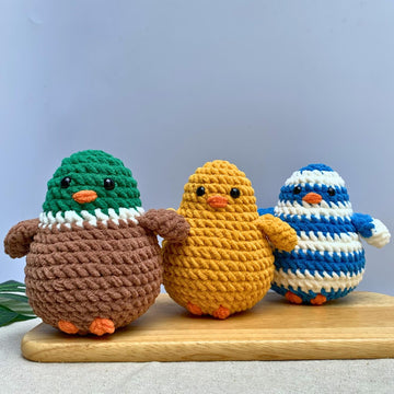 Duck Crochet Pattern Bundle 3 in 1